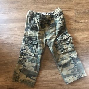 Baby boy camo pants
